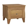 Comodino 50x45h cm rovere scuro Lucca