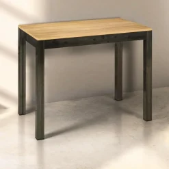 Consolle 50/300cm allungabile rovere metallo Edison Gihome®