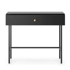 Consolle ingresso 93x79cm 1 cassetto nero Eterna