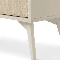 Credenza alta 80x160h cm 2 ante beige rovere Myrta