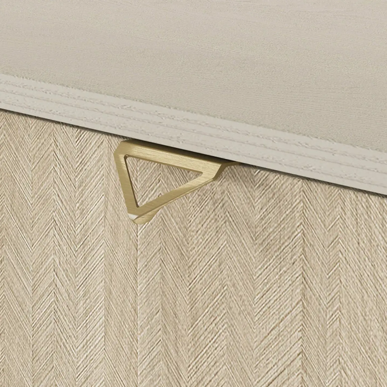 Credenza alta 80x160h cm 2 ante beige rovere Myrta