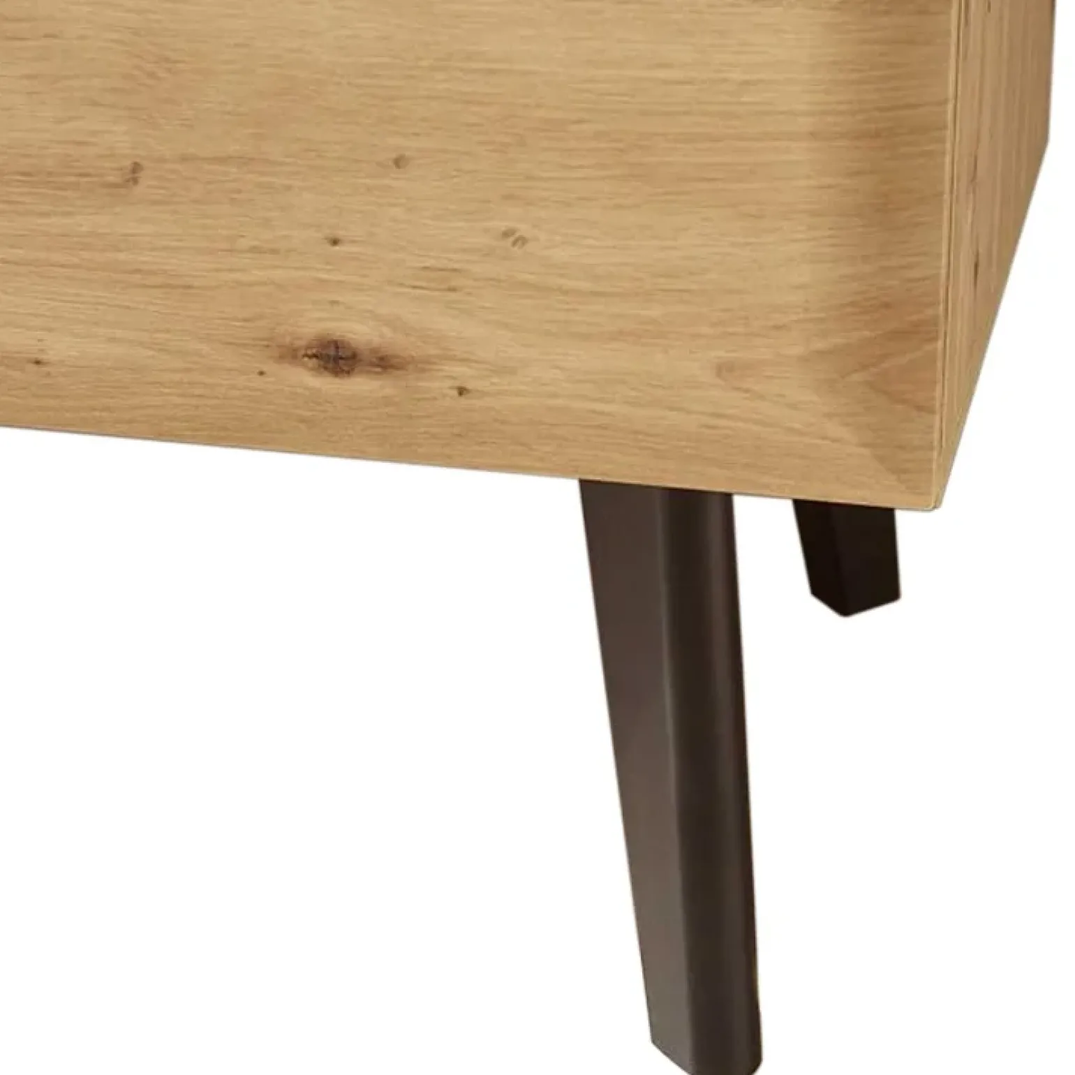 Credenza 107x83h cm 1 anta 3 cassetti moderna rovere Alimena Gihome®