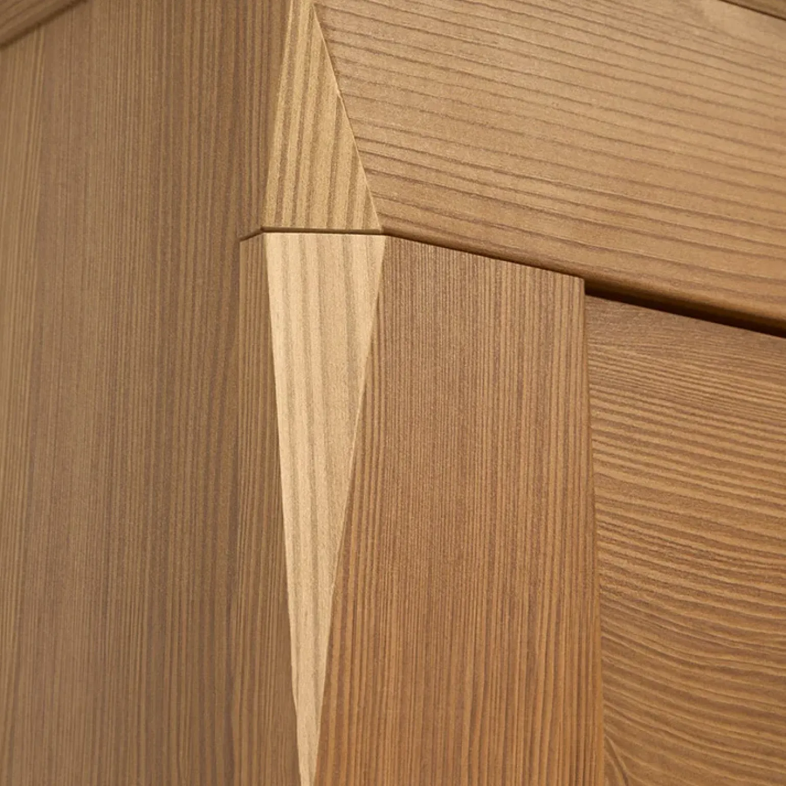 Credenza 156x98h cm 3 cassetti 3 ante rovere scuro Lucca