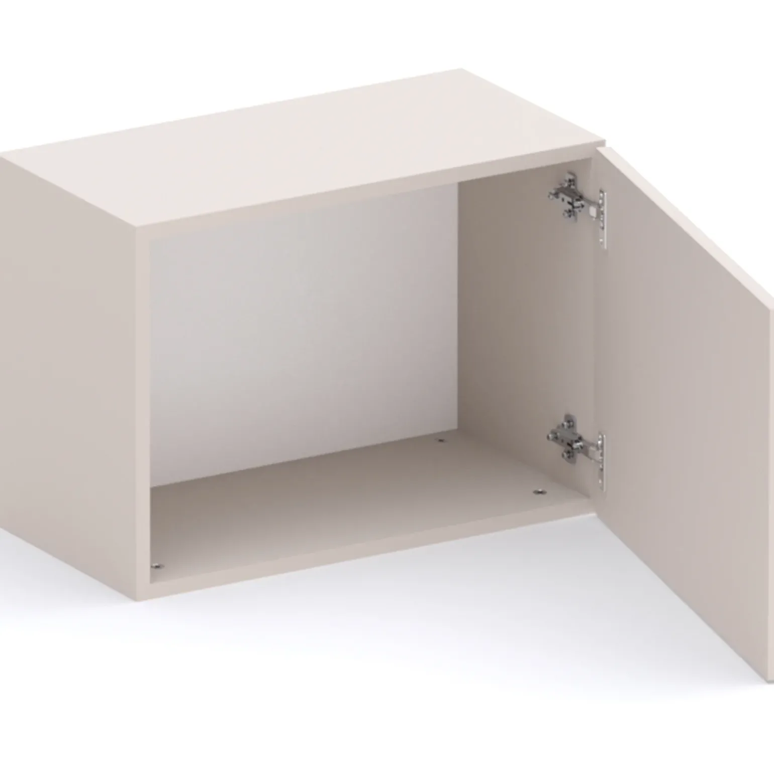 Cubo da terra 55x40h cm 1 anta reversibile beige Sunset