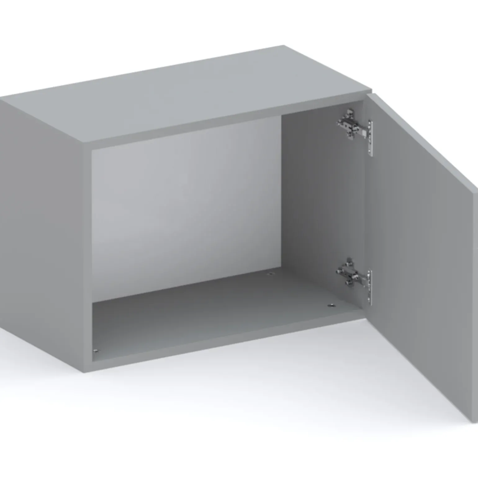 Cubo da terra 55x40h cm 1 anta reversibile grigio scuro Sunset