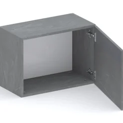 Cubo da terra 55x40h cm 1 anta reversibile antracite Sunset