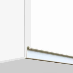 Cucina 255cm componibile lineare moderna bianco grigio pietra Gourmet Pure