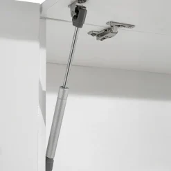 Cucina 255cm componibile lineare moderna bianco rovere Gourmet Prestige