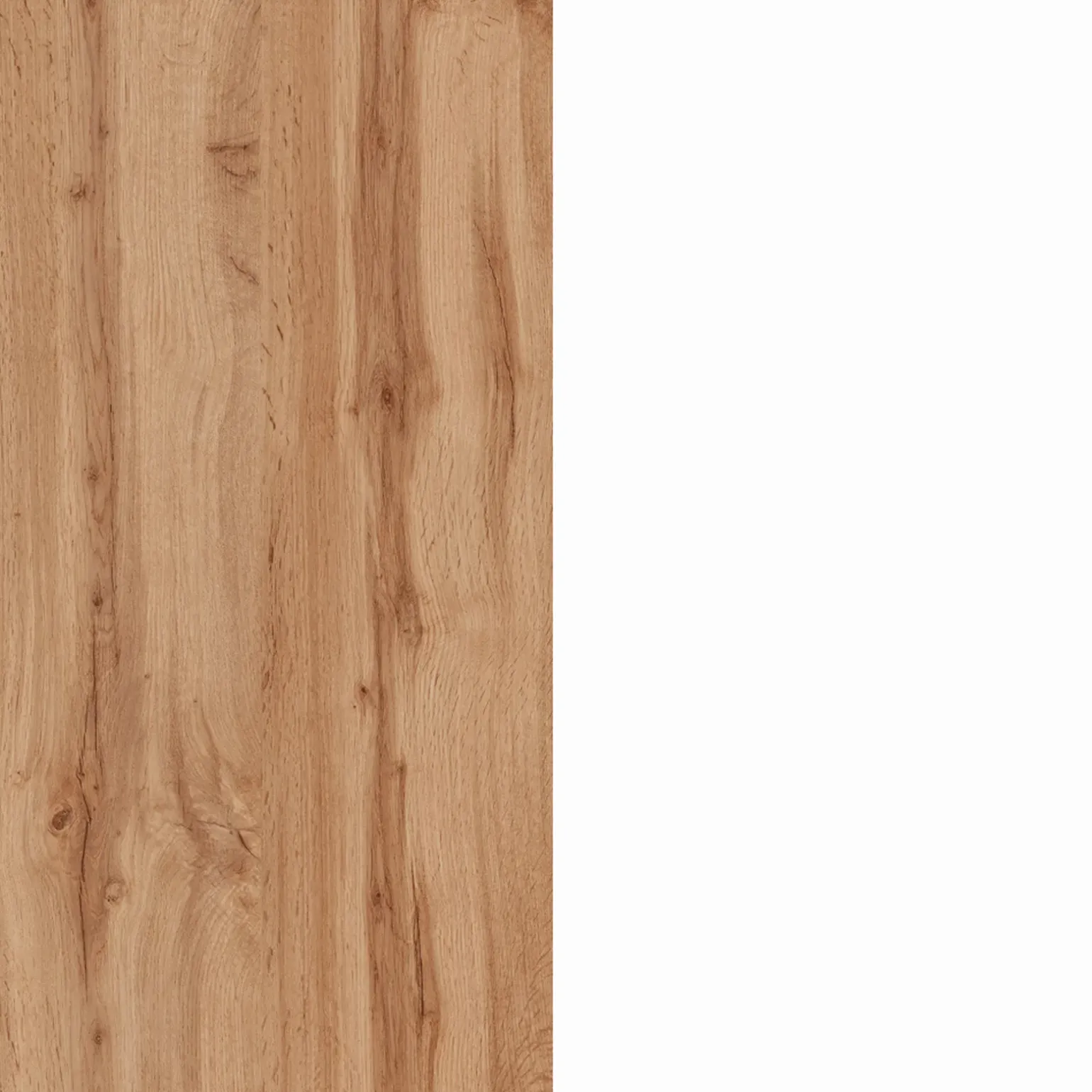 Cucina 255cm componibile lineare moderna bianco rovere Gourmet Pure