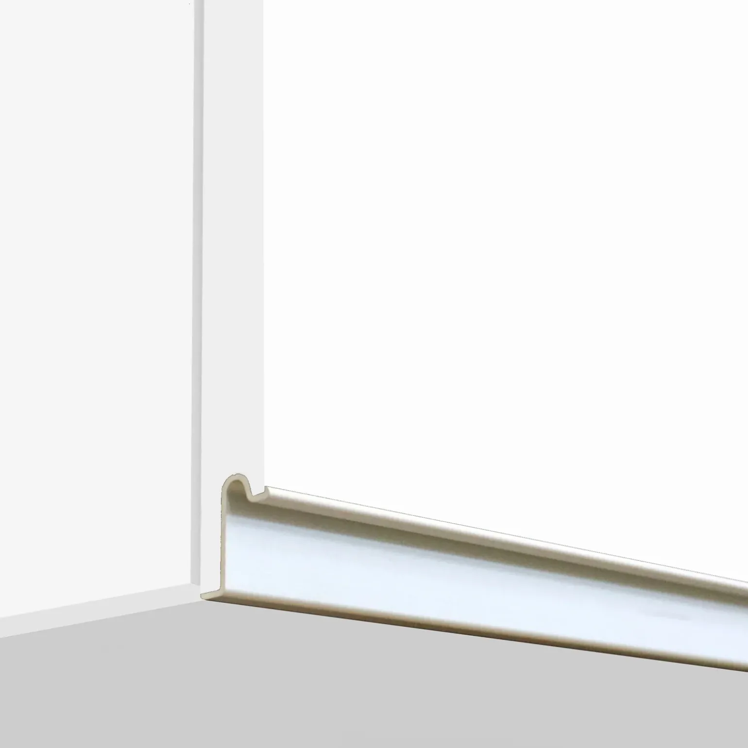 Cucina 255cm componibile lineare moderna bianco rovere Gourmet Pure