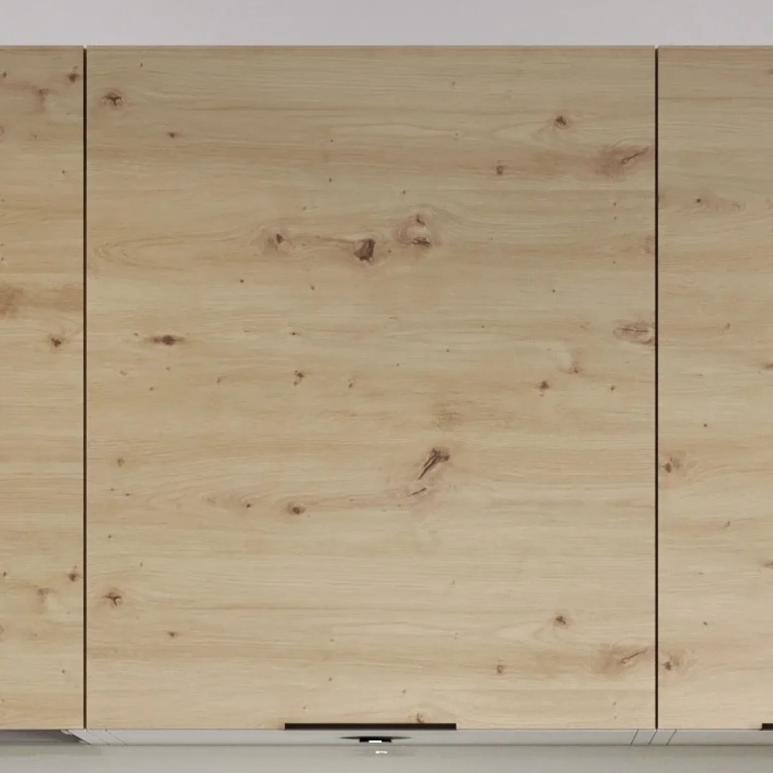 Cucina 260cm moderna componibile standard quercia nero Terry