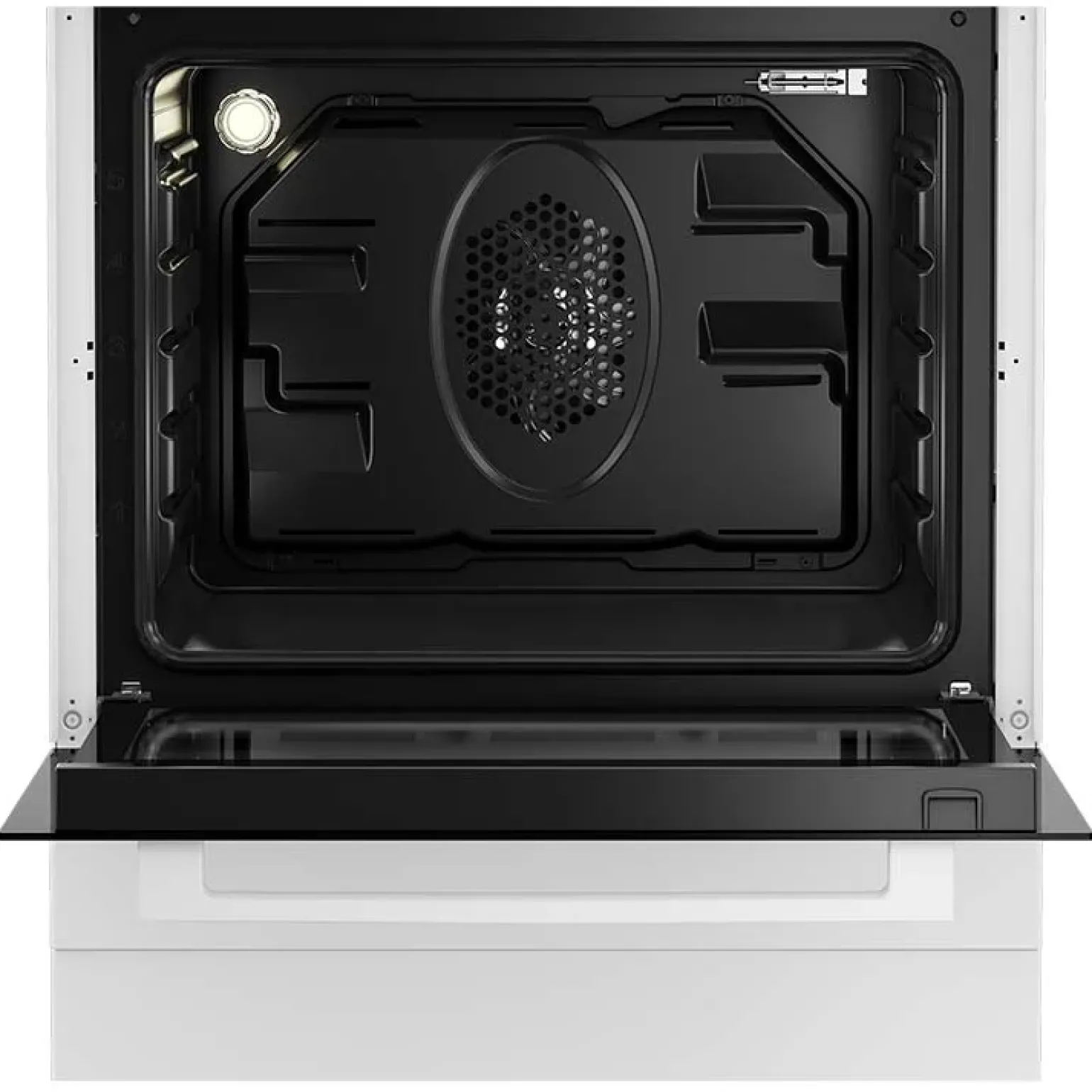Cucina combinata 4 fuochi con forno elettrico 60x85cm bianco Beko