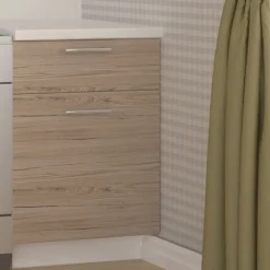 Cucina moderna standard 220cm rovere beige Noemi