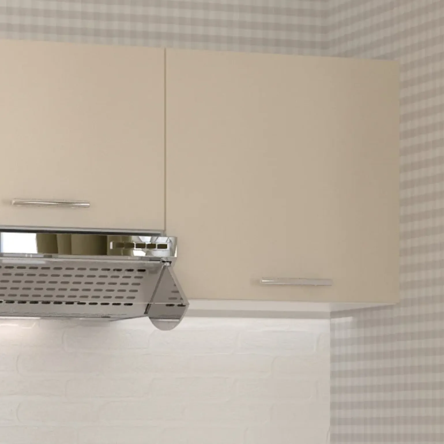 Cucina moderna standard 220cm rovere beige Noemi