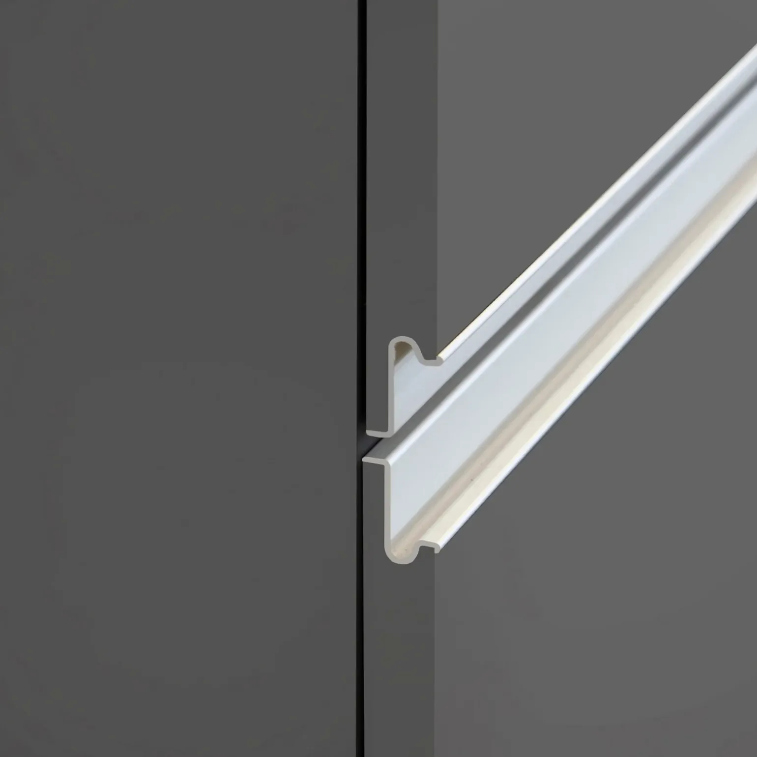 Dispensa cucina 60x165h cm 4 ripiani antracite grigio pietra Gourmet