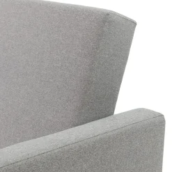 Divano letto 2 posti 216x87cm con box contenitore grigio Nebbia