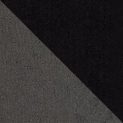 Divano letto 3 posti 240x145cm matrimoniale angolare grigio nero Appia