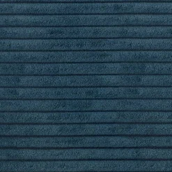 Divano letto 3 posti 240x145cm matrimoniale angolare velluto a coste blu Appia
