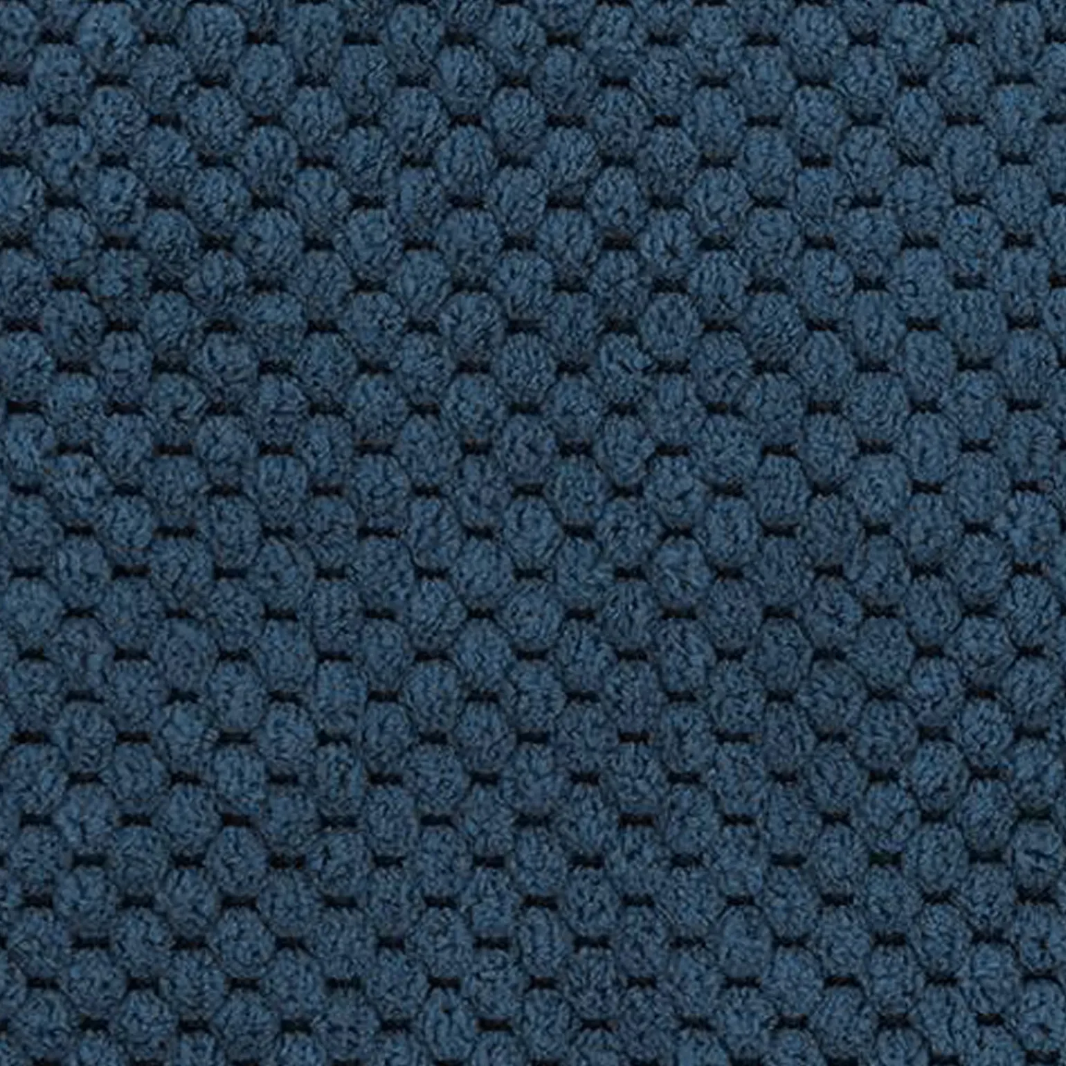 Divano letto angolare 3 posti 244x165cm tessuto blu Lollypop