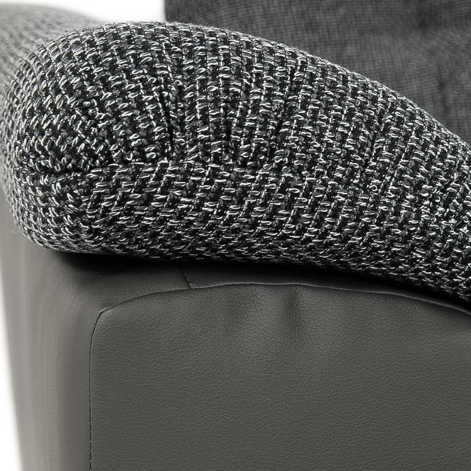 Divano letto angolare sinistra 5 posti 350x205cm grigio scuro Agliana