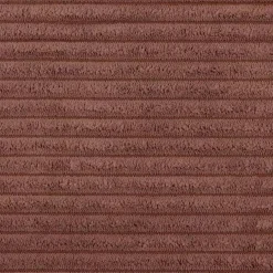 Divano letto matrimoniale 3 posti 245x90cm velluto a coste rosa Ploffy