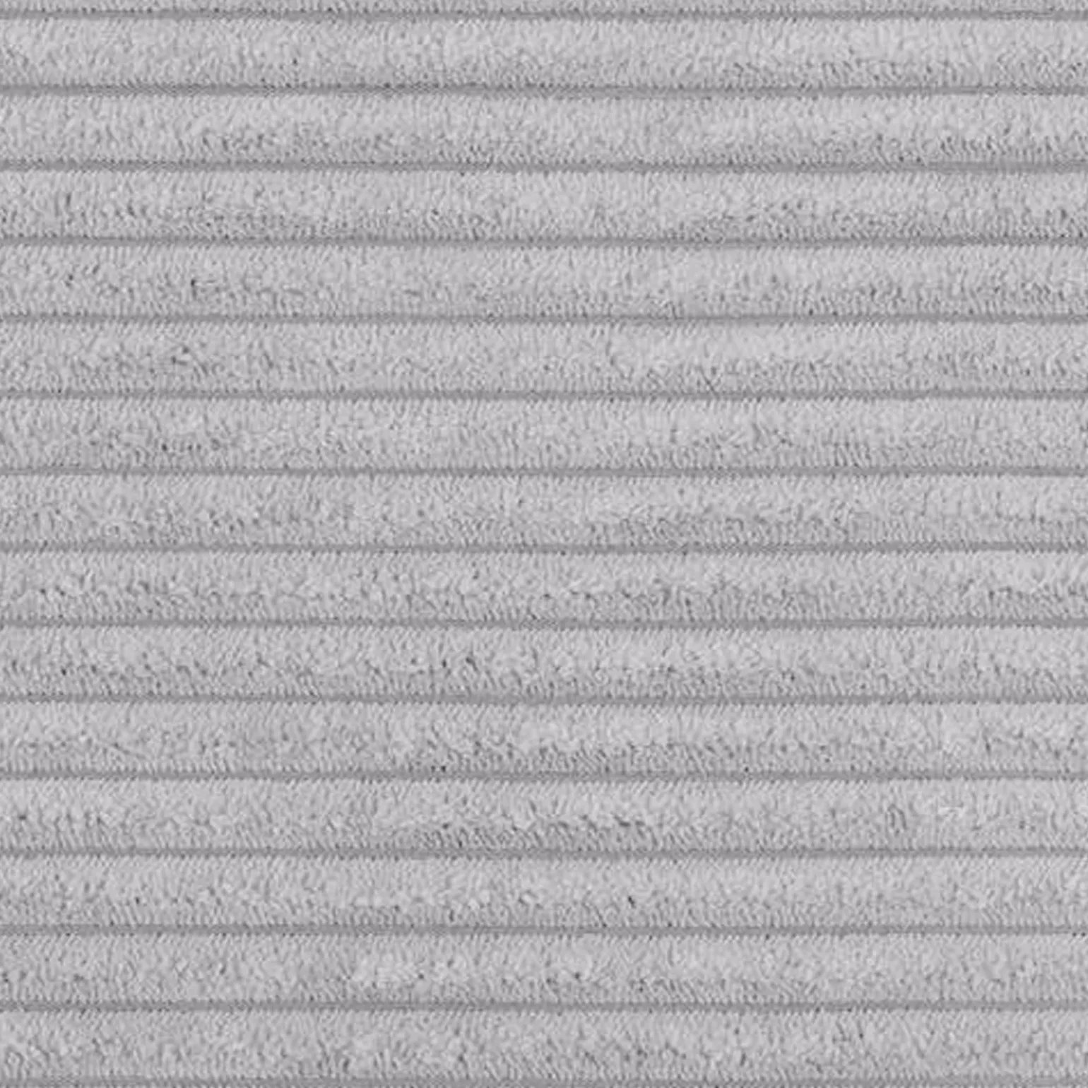Divano letto matrimoniale 3 posti 248x90cm velluto a coste grigio Slurp