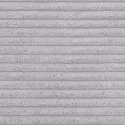 Divano letto matrimoniale 3 posti 245x90cm velluto a coste grigio Ploffy