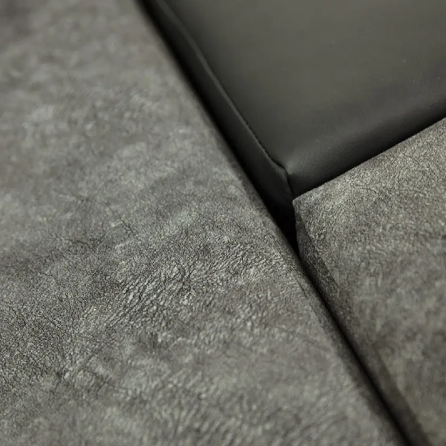 Divano letto matrimoniale angolare 3 posti 274cm grigio nero Apollina