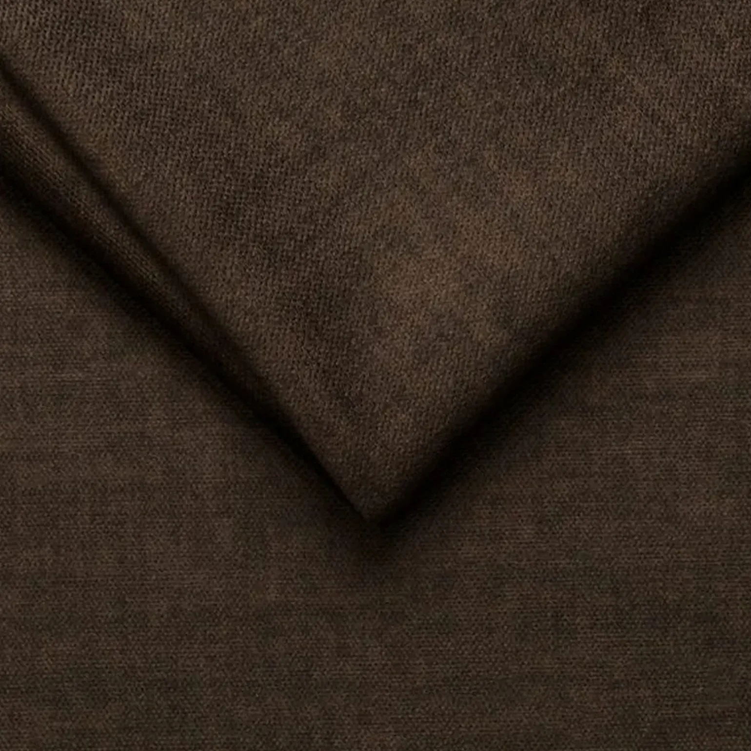 Divano letto regolabile angolare destra 4 posti 288x182cm tessuto marrone Loungey