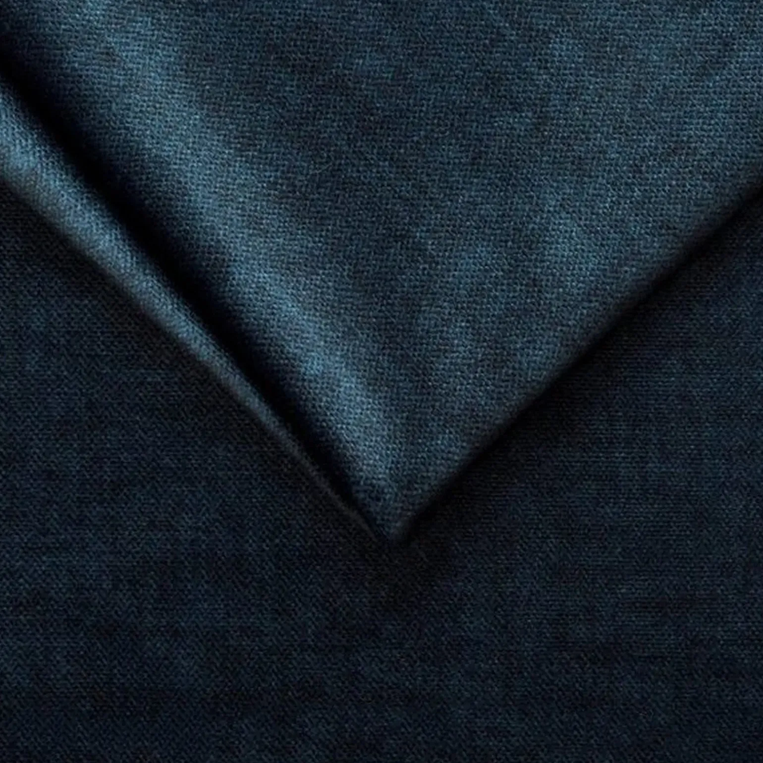 Divano letto regolabile angolare destra 4 posti 288x182cm tessuto blu Loungey