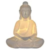 Lampada da tavolo moderna 25x31cm bianco Buddha Birba