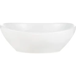 Lavabo bagno da appoggio 41x33cm ceramica bianco Shell