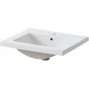 Lavabo bagno da incasso 61x46cm ceramica bianco Ambrogio