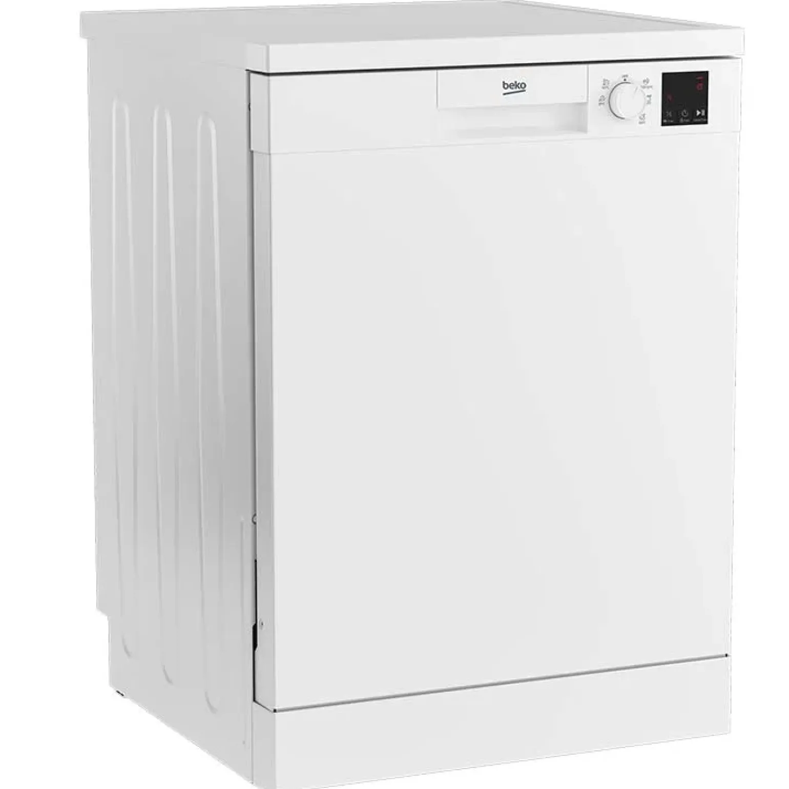 Lavastoviglie con display LED 60x85cm inox bianco Beko