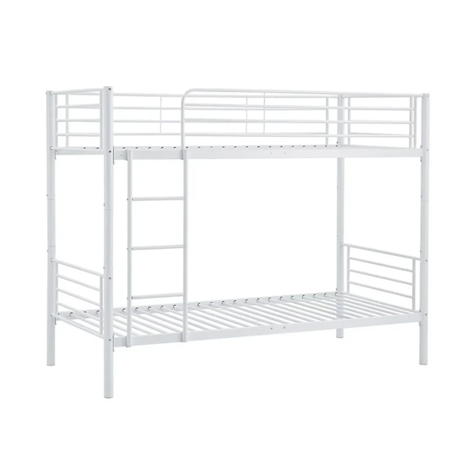 Letto a castello con 2 letti singoli 90x200cm bianco Rodin
