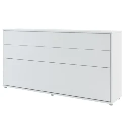 Letto a scomparsa orizzontale 90x200 cm singolo bianco Camelio