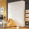 Letto a scomparsa verticale 90x200 cm singolo bianco Chimera