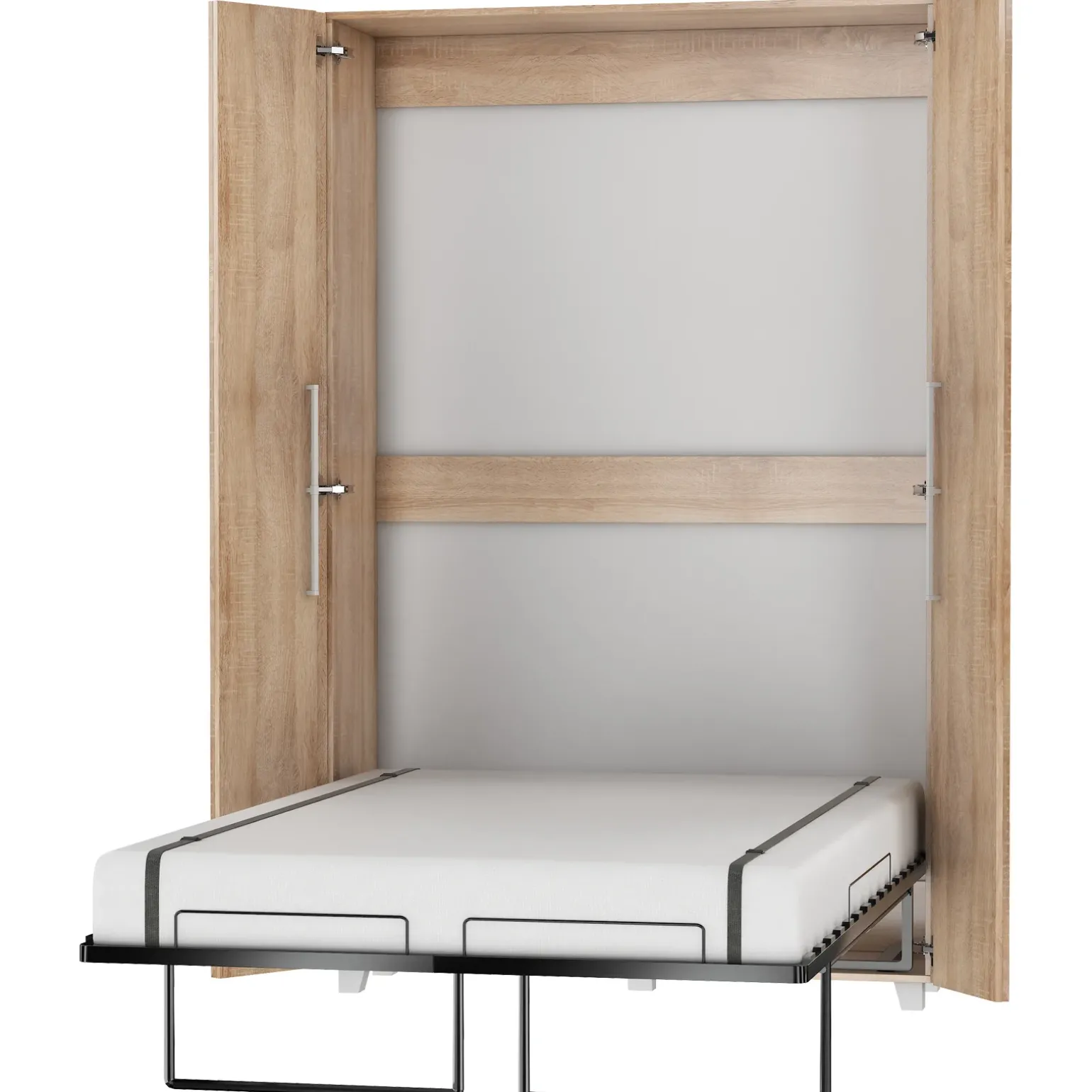 Letto a scomparsa verticale 120x200cm piazza e mezza rovere sonoma Calvin Gihome®