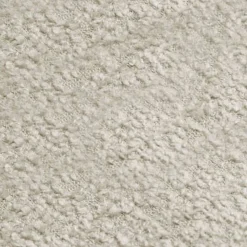 Letto alla francese 140x200cm con rete contenitore imbottito tessuto bouclé beige Aluna