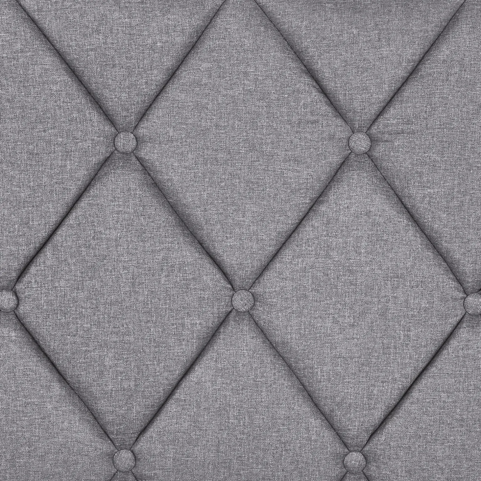 Letto matrimoniale con cassettoni 160x200cm grigio nero Galileo