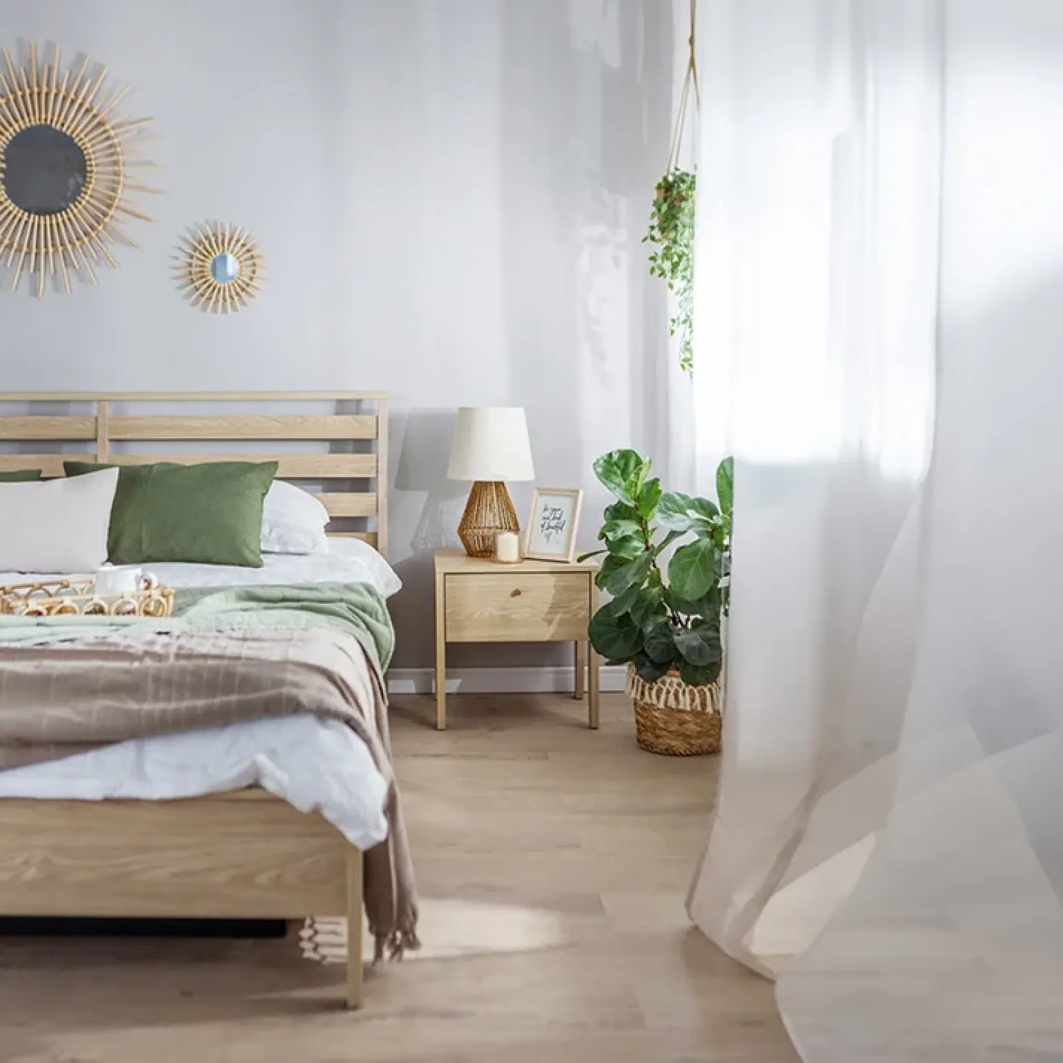 Letto matrimoniale contenitore 160x200cm rovere Noor