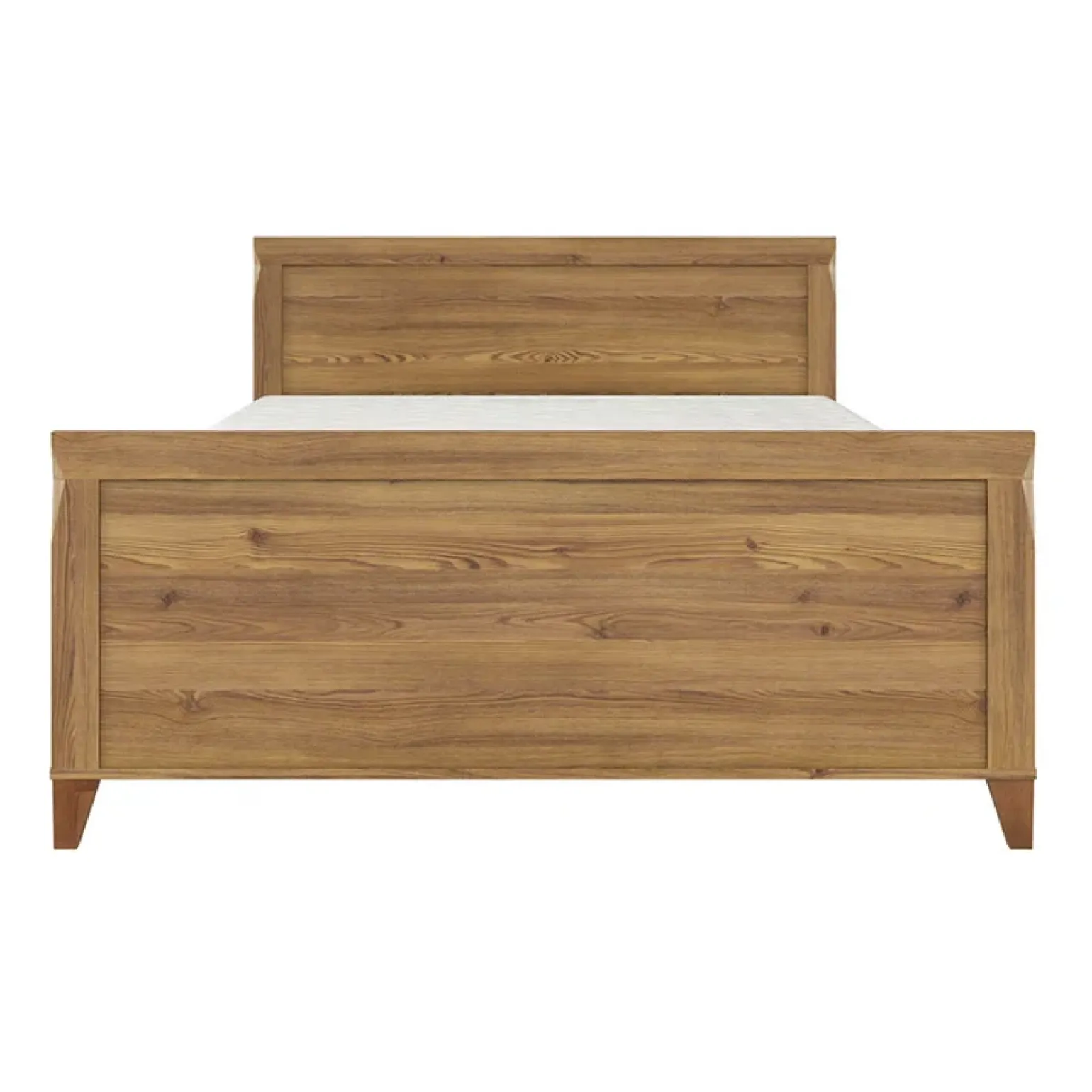 Letto matrimoniale 160x200cm rovere scuro Lucca