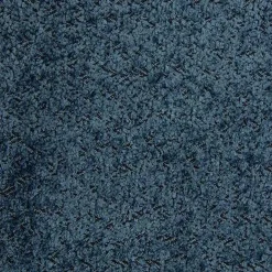 Letto oversize 180x200cm con rete contenitore imbottito tessuto bouclé turchese Aluna