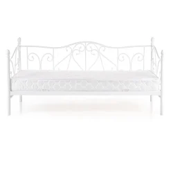 Letto singolo 90x200cm moderno con testiera bianco Azahara