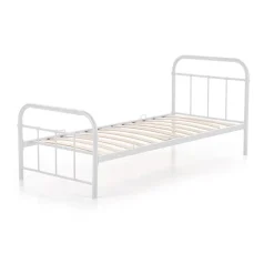 Letto singolo 90x200cm moderno bianco Stella