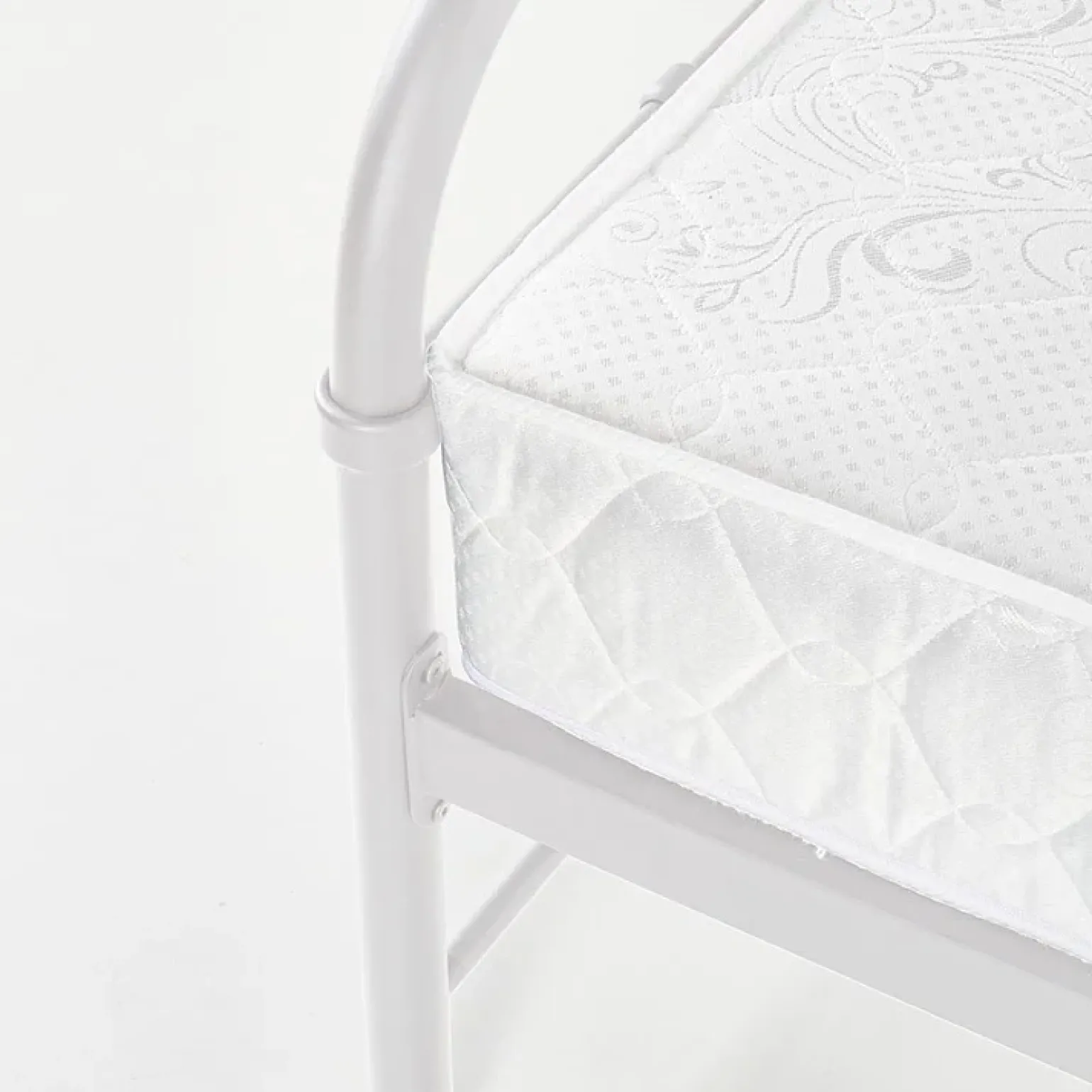Letto singolo 90x200cm moderno bianco Stella