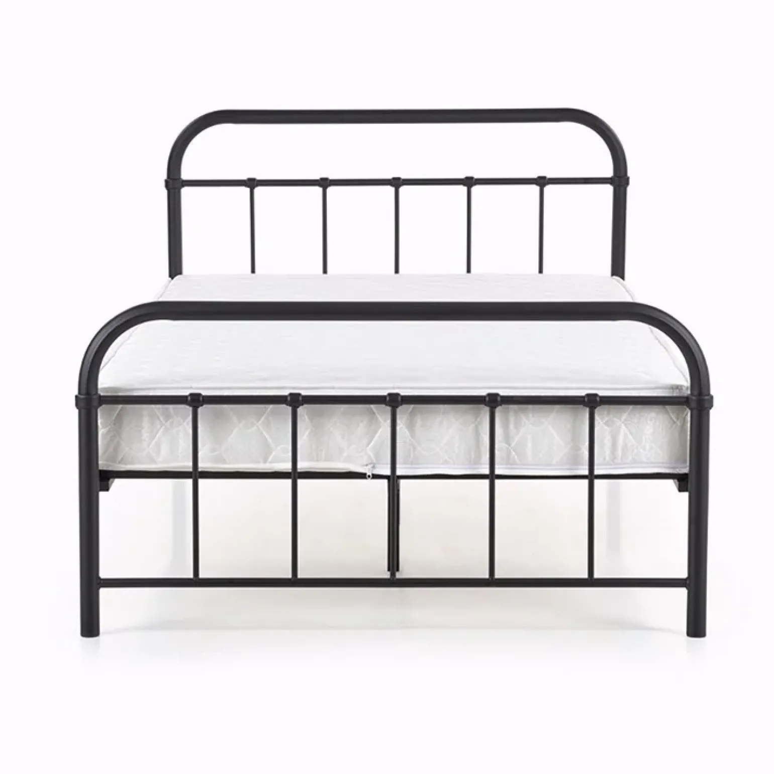 Letto una piazza e mezza moderno 120x200cm nero Stella