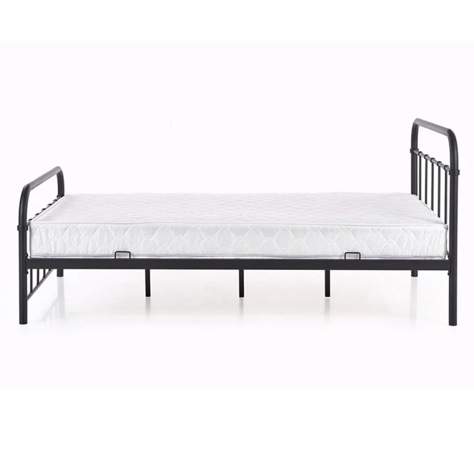 Letto una piazza e mezza moderno 120x200cm nero Stella