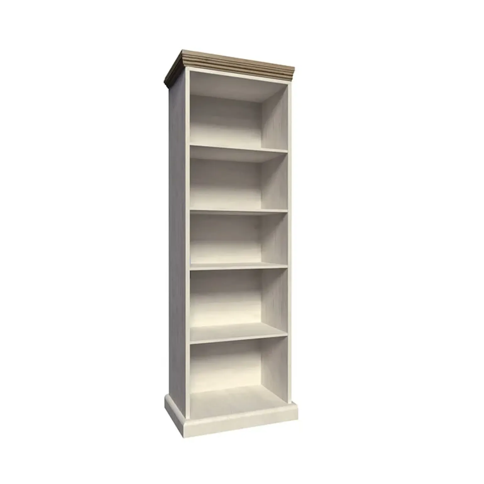 Libreria 68x187h cm 5 ripiani pino frassinato rovere Blend