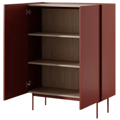 Madia 97x122h cm 2 ante design moderno rosso Passion